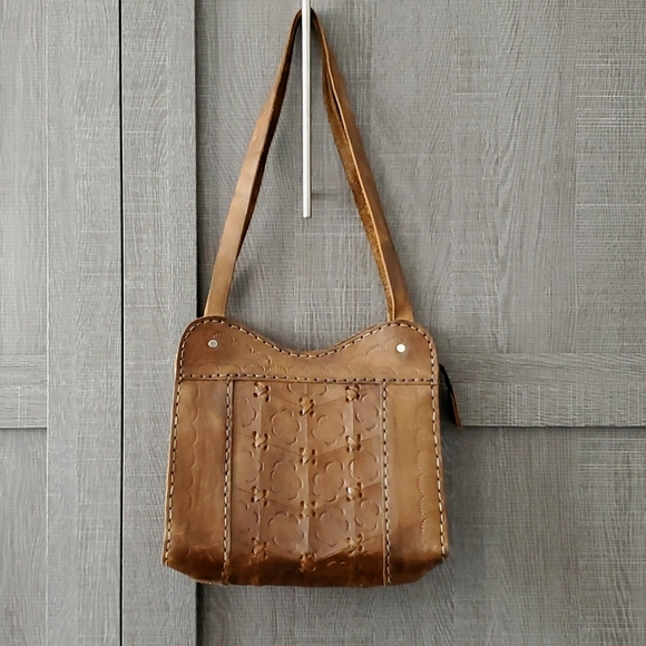 VINTAGE Tooled Leather Purse - Picture 2 of 9